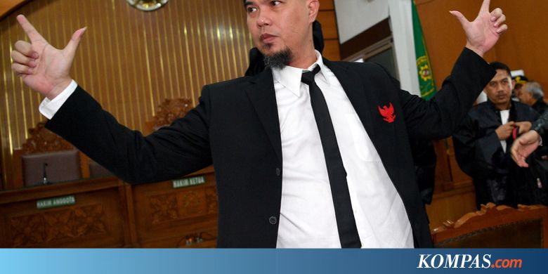 Massa Pendukung Galang Petisi Menuntut Keadilan untuk Ahmad Dhani - KOMPAS.com