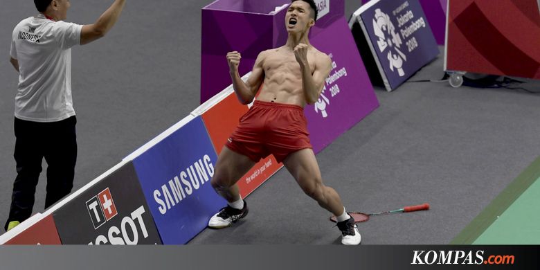 Jonatan Christie Bicara soal Selebrasi Buka Baju