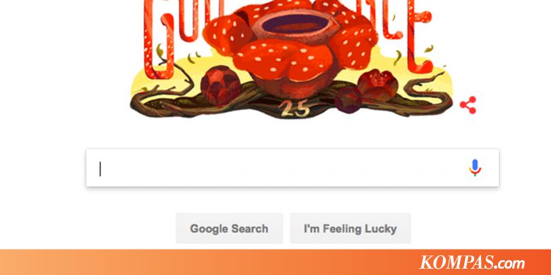  Google Doodle Rayakan Ulang Tahun Rafflesia Arnoldii