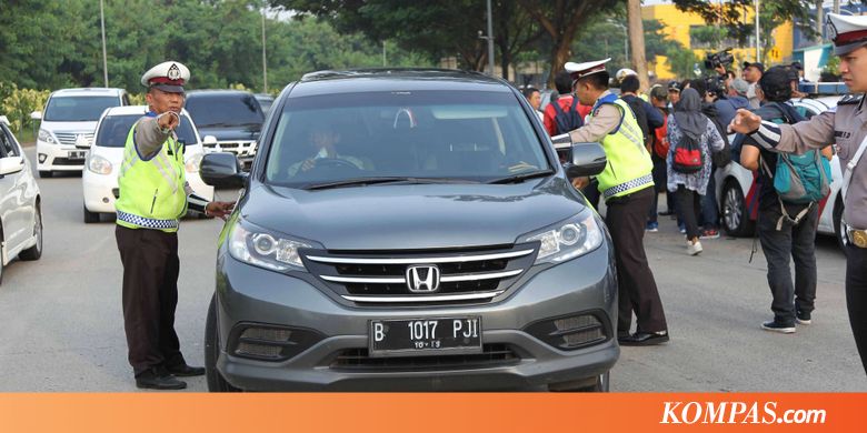 Pelanggar Ganjil-Genap Baru Bisa Ditilang Jika Ada Pergub