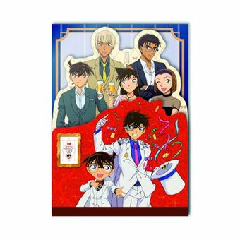 “Detective Conan Café 2019 3 Level Memo (harga 648 yen). (Copyright Aoyama Gosho/ Shogakukan, Yomiuri TV, TMS 1996)