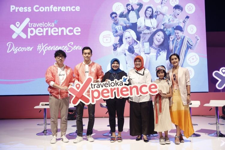 Peluncuran Traveloka Xperience.