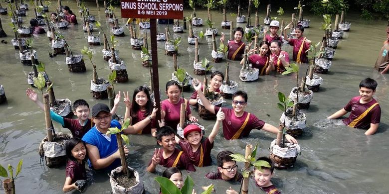 Tahun ini program Outreach dari Binus School Serpong mengangkat tema Kind Acts of Green yang mengajak siswa berkontribusi dalam program penghijauan dengan turut melibatkan orangtua dan guru (8-9/5/2019).
