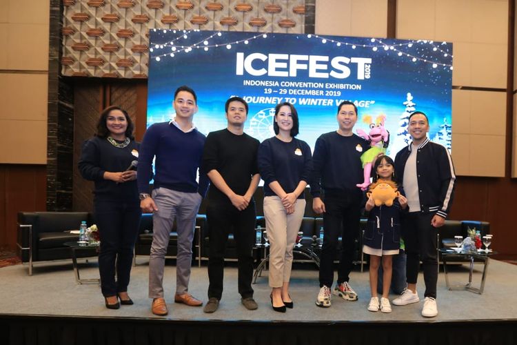 Konfrensi Pers penyelenggaraan ICEFEST 2019 di BSD City, Tangerang, Kamis (11/4/2019).