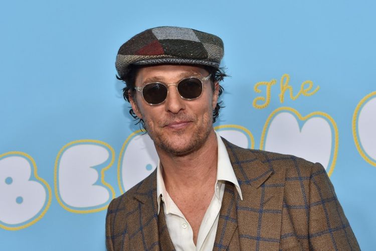 Aktor asal Amerika Serikat Matthew McConaughey menghadiri pemutaran perdana film The Beach Bum di Arclight, Hollywood, California, pada 28 Maret 2019. 