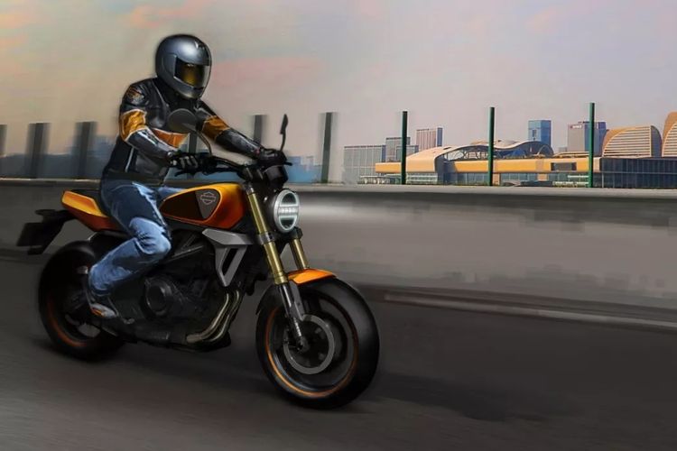 Harley-Davidson buatan China kabarnya akan mengambil gaya sportster dengan mesin berkapasitas 338 cc.
