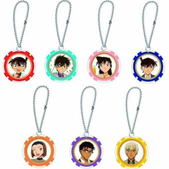 “Detective Conan Café 2019 Casino Chip-style Key Holder” (Copyright Aoyama Gosho/ Shogakukan, Yomiuri TV, TMS 1996)