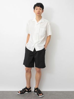 Nylon wide shorts/ SEVENDAYS=SUNDAY