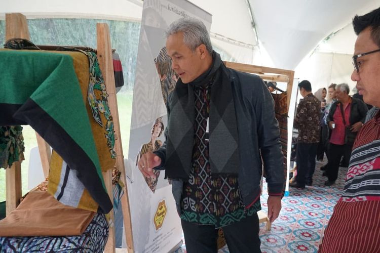 Ganjar Pranowo di Festival Indonesia Moscow (FIM) 2019, Rusia.