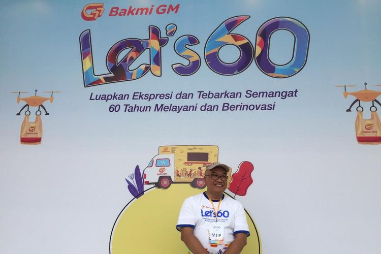 Widianto, Director of Div. Engineering & Service PT Griya Miesejati (Bakmi GM) di acara HUT Bakmi GM ke 60.