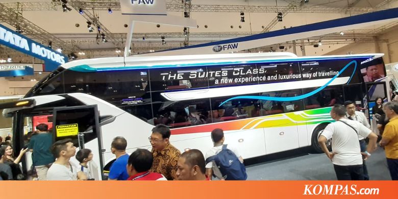 Sleeper Bus Laksana Jadi Favorit Pengunjung GIIAS 2019