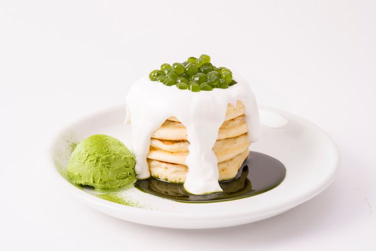 Tapioca Pancake rasa Matcha