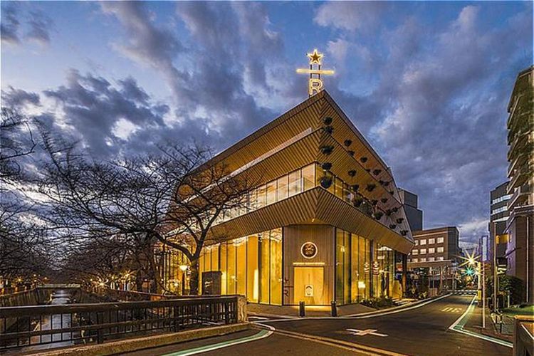 Eksterior Starbucks Reserve Roastery Tokyo