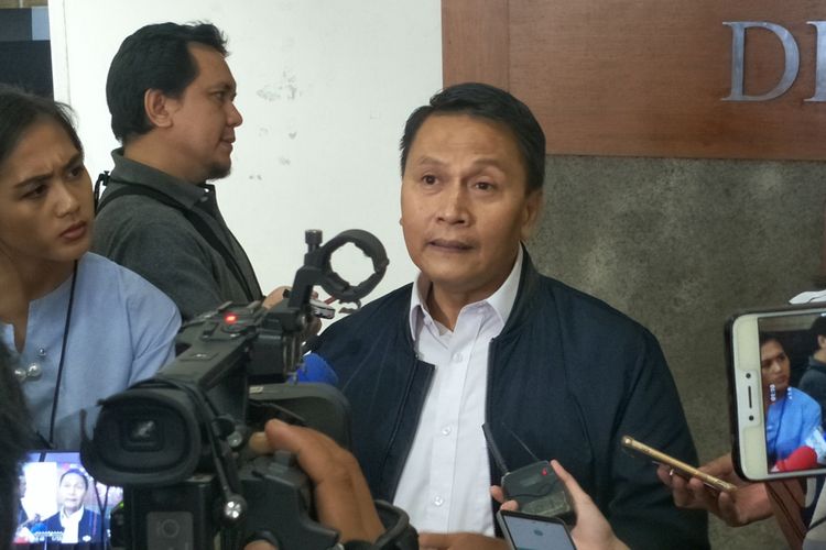 Ketua DPP Partai Keadilan Sejahtera (PKS) Mardani Ali Sera di Kompleks Parlemen, Senayan, Jakarta, Senin (1/7/2019). 