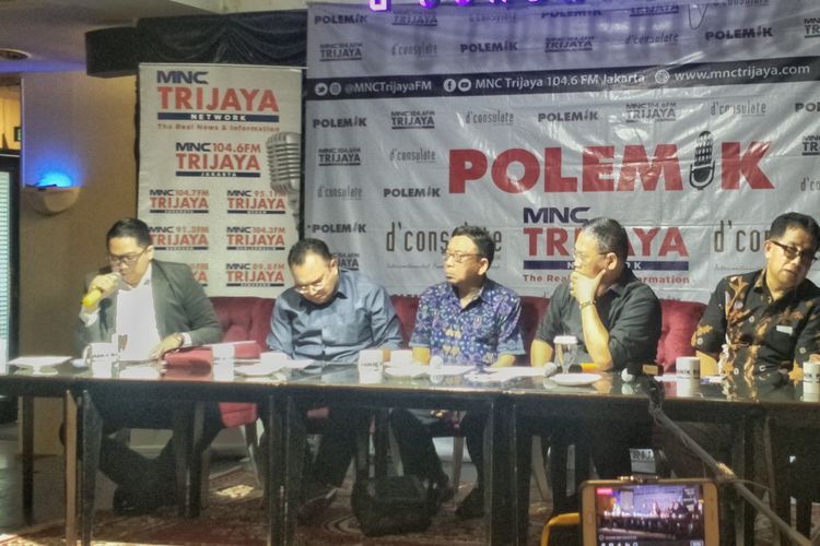 Pakar Hukum Tata Negara Muhammad Rullyandi dalam sebuah diskusi MNC Trijaya di kawasan Menteng, Jakarta Pusat, Sabtu (24/8/2019).