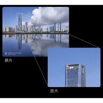 Contoh hasil jepretan kamera megapiksel dari ponsel yang dipamerkan Realme di Weibo.