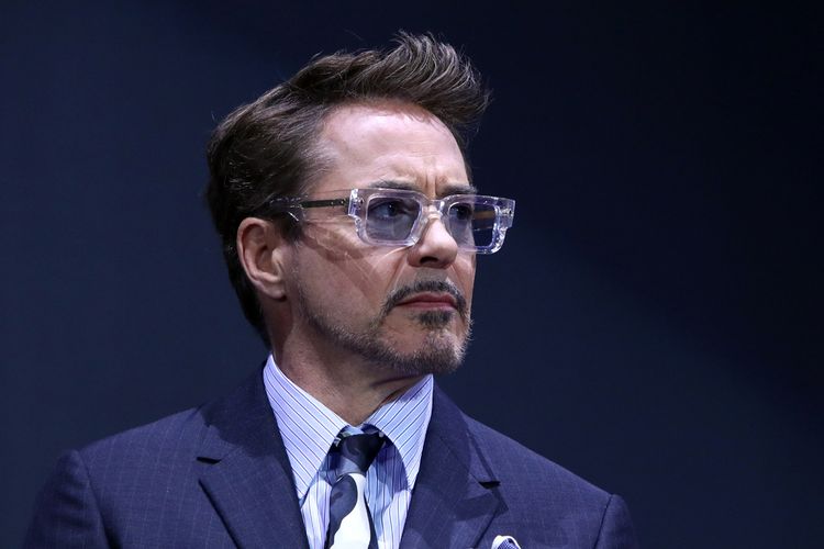 Robert Downey Jr menghadiri acara fan event film Avengers: Endgame Seoul, Korea Selatan, pada 15 April 2019.