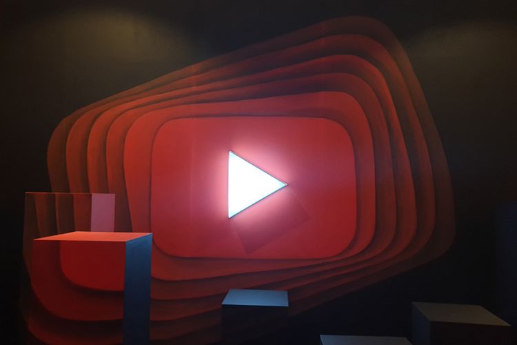 Ilustrasi YouTube Pop-up Space
