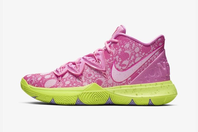 kyrie 5 spongebob basketball shoes