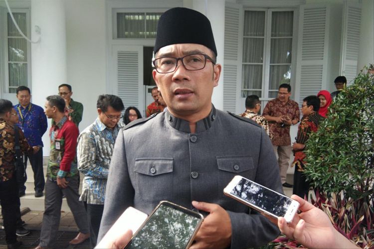 Gubernur Jawa Barat Ridwan Kamil saat ditemui di Gedung Pakuan, Jalan Otista, beberapa waktu lalu.