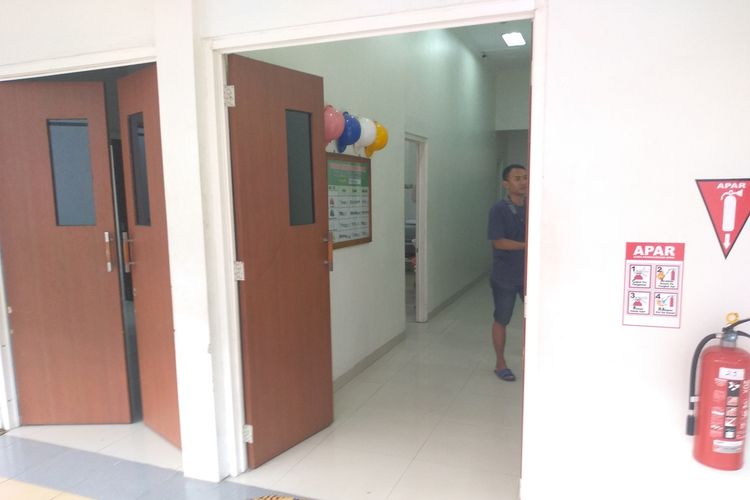 Jasad AG di Ruang Jenazah RSUD dr Soedjati Purwodadi, Grobogan, Jateng, Selasa (17/9/2019)