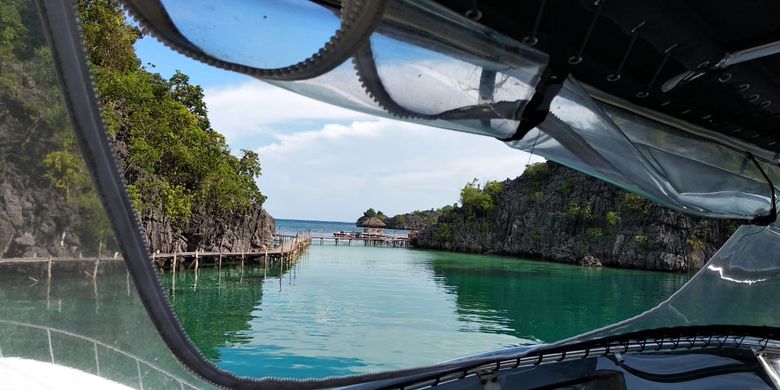 Kawasan wisata di Pulau Labengki