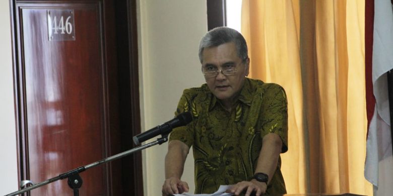 Kepala Dinas Pariwisata Kabupaten Bondowoso Harry Patriantono, dalam Focus Group Discussion (FGD) Pengembangan Produk Ekowisata Kabupaten Bondowoso di Palm Hotel Bondowoso, Jawa Timur, Kamis (28/3/2019).