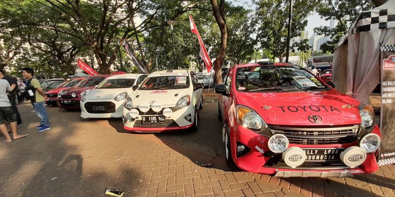 Komunitas Rally Look Indonesia ikut ramaikan Otobursa Tumplek Blek 2019