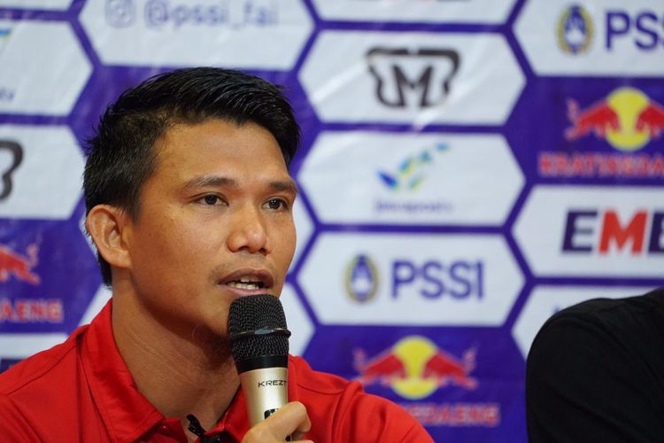 Sandi Darma Sutha jelang laga semifinal leg kedua Piala Indonesia antara Borneo FC vs Persija Jakarta.