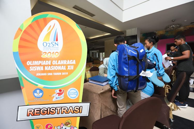 Sebanyak 544 siswa SMA dari 34 provinsi Indonesia dipastikan akan bertanding dalam Olimpiade Olahraga Siswa Nasional (O2SN) yang akan digelar 25-31 Agustus 2019 Banda Aceh. 