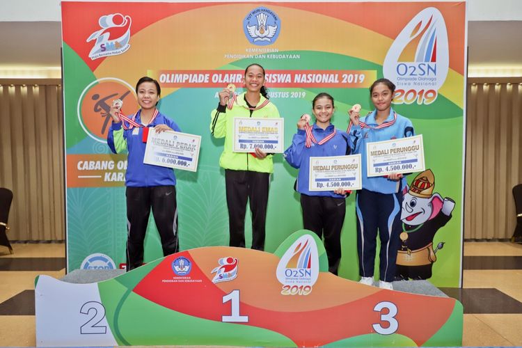Olimpiade Olah raga Siswa Nasional 2019 resmi ditutup, Jumat (30/8/2019) oleh Dirjen Guru dan Tenaga Kependidikan (GTK) Kemendikbud Supriono di Stadion Harapan Bangsa, Banda Aceh.