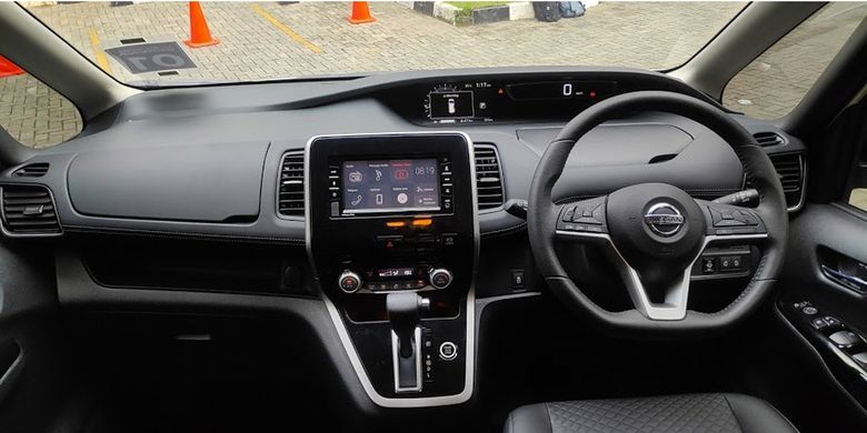 All New Nissan Serena saat media tes drive, Senin (15/4/2019)