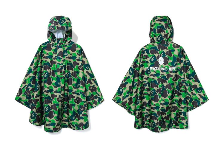 Jash hujan ponco BAPE