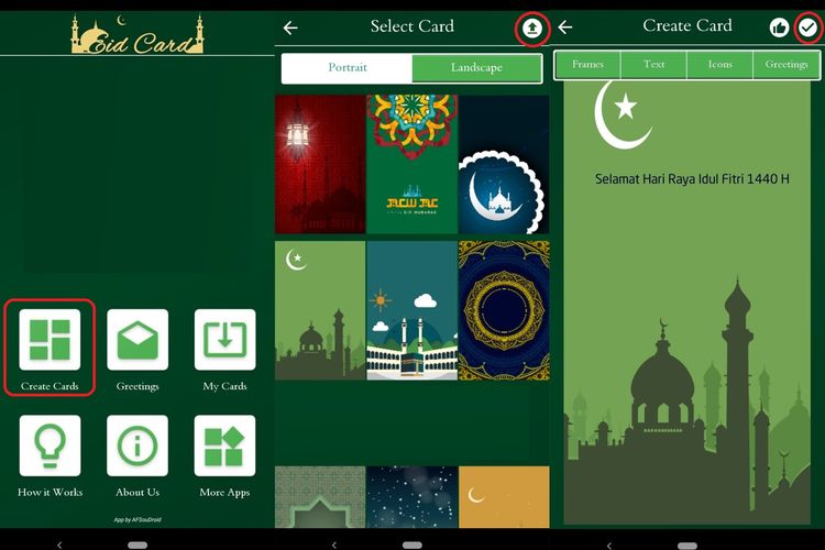 Aplikasi Android dan iOS untuk Bikin Kartu Ucapan Lebaran, Bisa Dikirim ke WhatsApp - Tekno Kompas.com