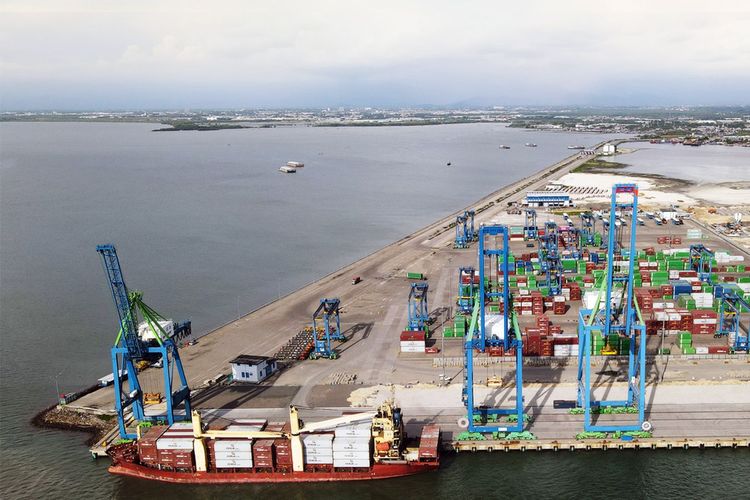 Makassar New Port. 