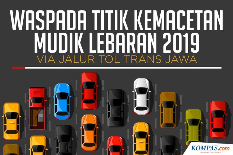 Titik Rawan Kemacetan Mudik Lebaran 2019 Via Tol Trans Jawa