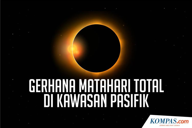 Gerhana Matahari Total di Kawasan Pasifik