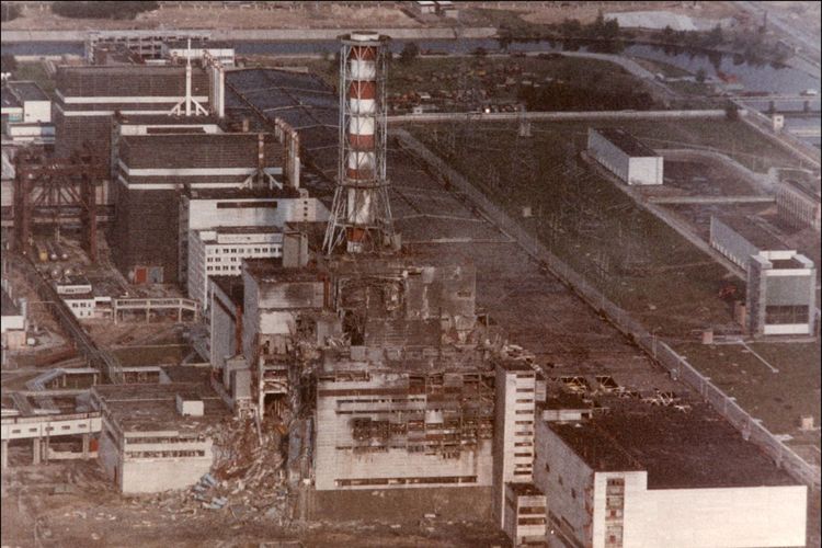 Ledakan reaktor nuklir di pembangkit Chernobyl