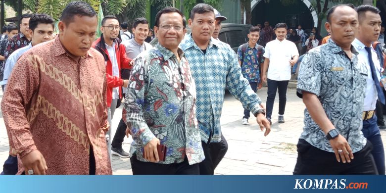 Mahfud MD: Jauh Sebelum Romy Kena OTT, Saya Sudah Ingatkan...