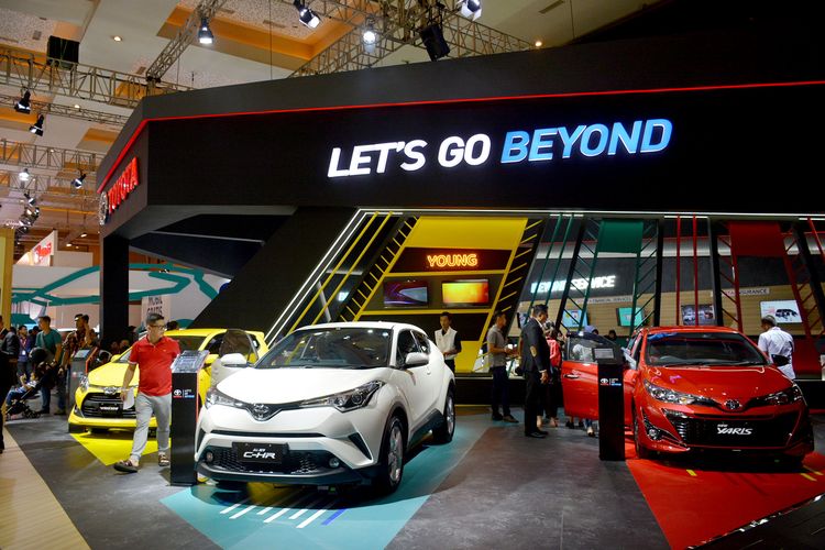 Toyota menampilkan lini produk terlengkap di IIMS 2019