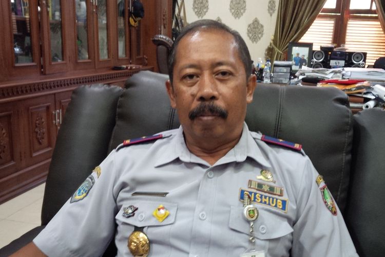 Kepala Dinas Perhubungan Kota Surakarta Hari Prihatno di Solo, Jawa Tengah, Rabu (8/5/2019).