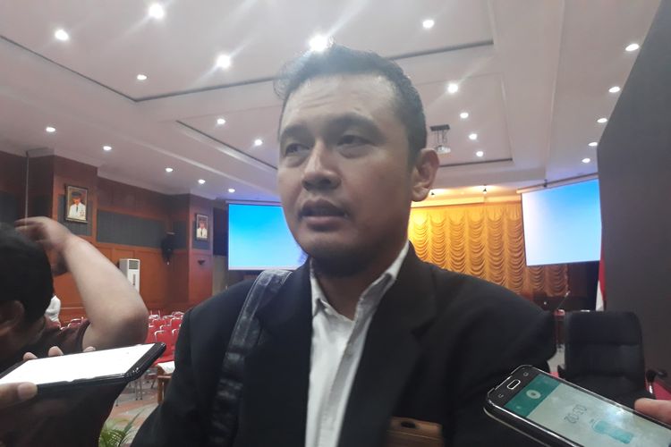 Koordinator Wilayah VI Koordinasi dan Supervisi (Korsup) Pencegahan KPK Asep Rahmat Suwandha