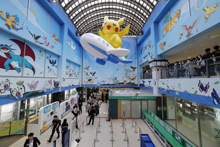 Bandara Pokemon Diresmikan di Jepang demi Pulihkan Kota yang Terdampak Gempa