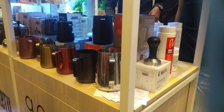 Alat-alat kopi yang dapat kamu beli di Jakarta Coffee Week 2019