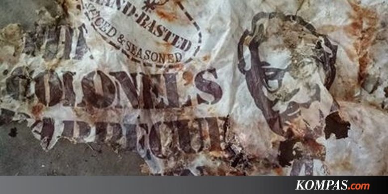40 Tahun Terkubur, Plastik KFC Masih "Utuh"