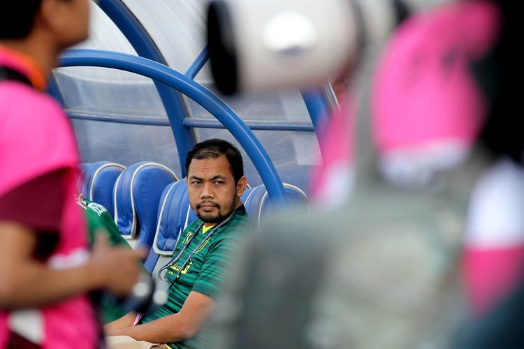 Manajer Persebaya Surabaya, Candra Wahyudi.