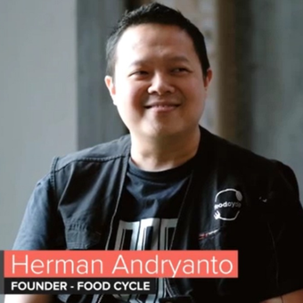 Co-Founder Food Cycle Herman Andryanto