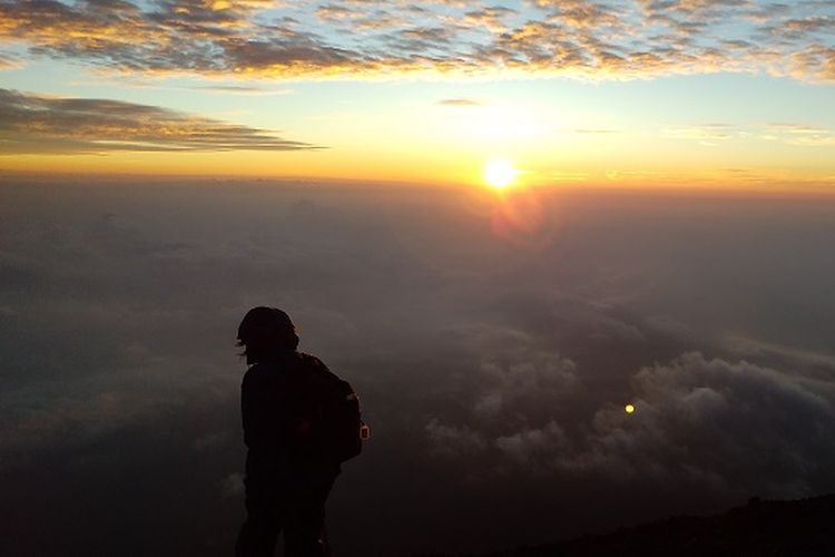 Mendaki Gunung Fuji.