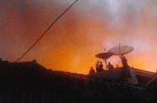 Delapan Rumah di Asrama Polri Ciracas Ludes Terbakar