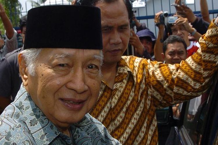 Mantan Presiden Soeharto.